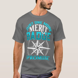 T-shirt Juste un autre badge de mérite Scouting