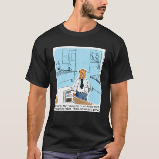 T-shirt Juste un bâton de bureau - gravir l'échelle de l'e