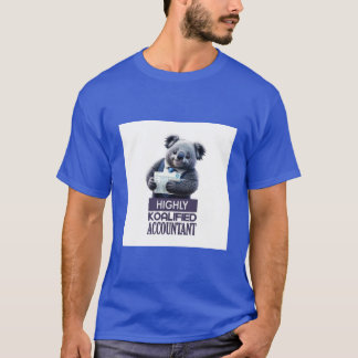 T-shirt Juste un comptable hautement qualifié Koala 4 T-sh
