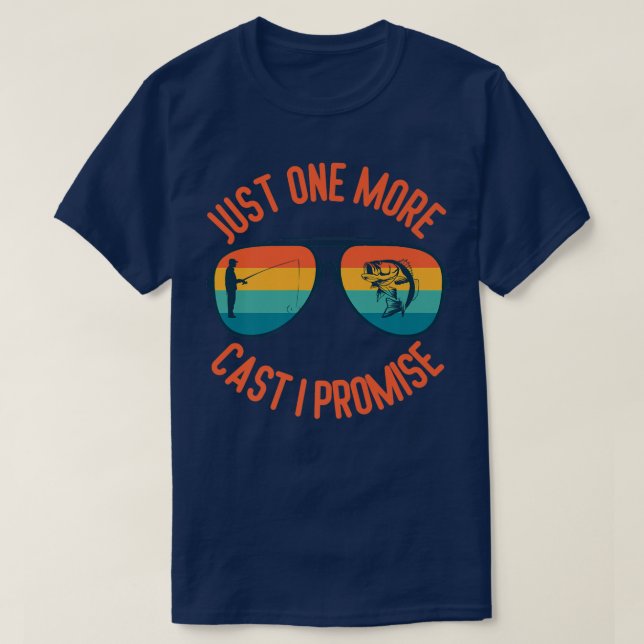 T-shirt Juste Un De Plus Je Promets Bass Drôle Pêche Et (Design devant)