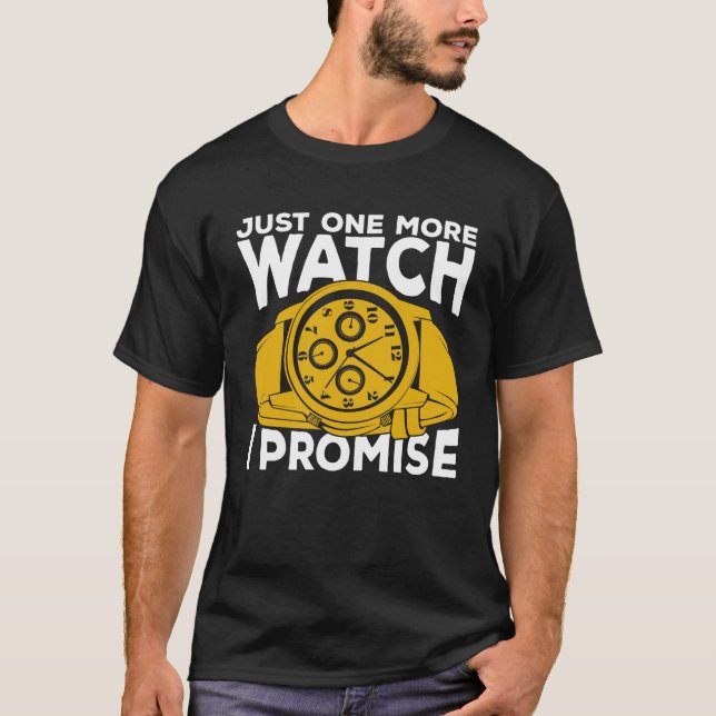 T-shirt Juste Un De Plus Regardez Je Promets (Devant)