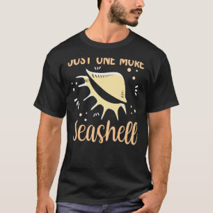 T-shirt Juste Un De Plus Seashell Beach Seashells Collecte