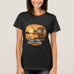 T-shirt Juste un dernier lancer – Illustration de Gnome de