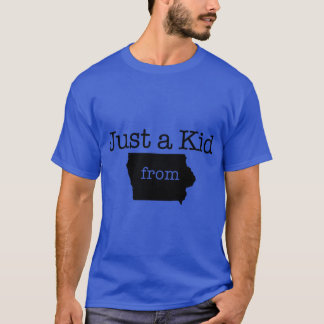 T-shirt Juste un gamin de IOWA