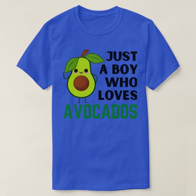 T-shirt Juste un garçon qui aime Avocados 4 (Design devant)