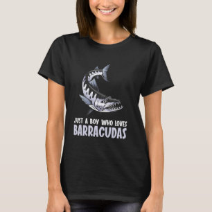 T-shirt Juste un garçon qui aime Barracudas Barracuda