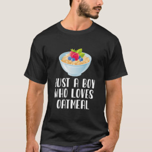T-shirt Juste Un Garçon Qui Aime La Plat D'Oatre