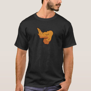 T-shirt Juste un garçon qui aime les ailes de Buffalo