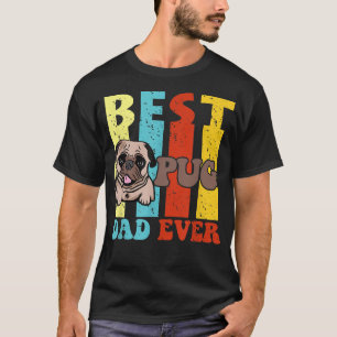 T-shirt Juste un garçon qui aime les pugs, père de chien h