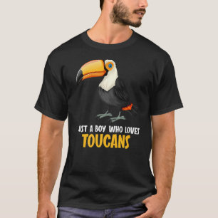 T-shirt Juste un garçon qui aime Toucans Toucan