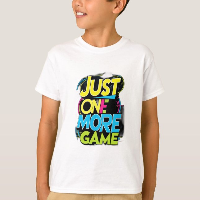 T-shirt Juste Un Jeu De Plus (Devant)