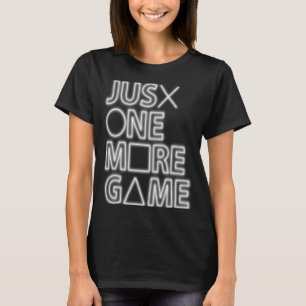 T-shirt Juste un joueur de jeu de plus seulement contrôleu