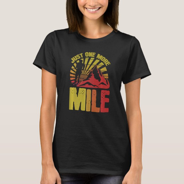T-shirt Juste Un Miles De Plus Femmes Athelete Sports Love (Devant)