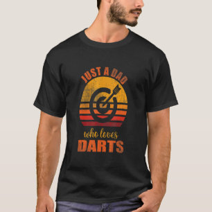 T-shirt Juste Un Père Qui Aime Les Fosses Vintages Pères C