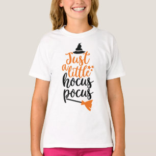 T-shirt Juste un petit Hocus Pocus sorcières amusant Hallo