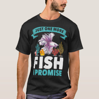T-shirt Juste Un Poisson De Plus Je Promets Pêche Adulte A