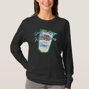 T-shirt Juste un type qui aime les bonbons déshydratés par