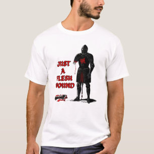 T-shirt Juste une blessure de chair, style médiéval