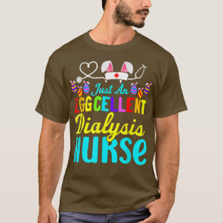 T-shirt Juste Une Épouse De Dialyse Éclairé Infirmière De