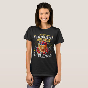 T-shirt Juste Une Femme Qui Aime Les Pancakes