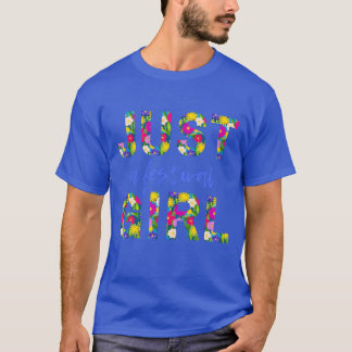 T-shirt JUSTE UNE FILLE DE FESTIVAL pour les filles qui ai
