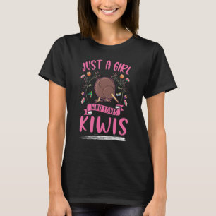 T-shirt Juste une fille qui aime Kiwis