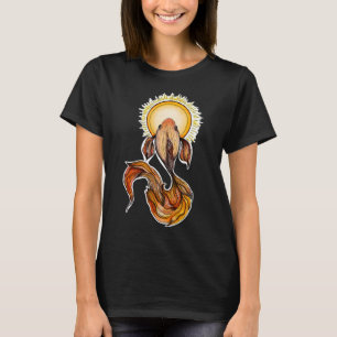 T-shirt Juste une fille qui aime la pêche