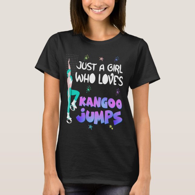 T-shirt Juste une fille qui aime les bosses de kangoo (Devant)