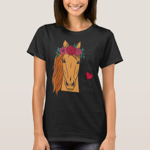 T-shirt Juste Une Fille Qui Aime Les Chevaux Cheval Femmes