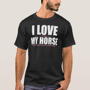 T-shirt Juste Une Fille Qui Aime Les Chevaux, L'Équestre D