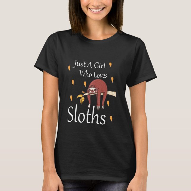T-shirt Juste Une Fille Qui Aime Les Fentes (Devant)