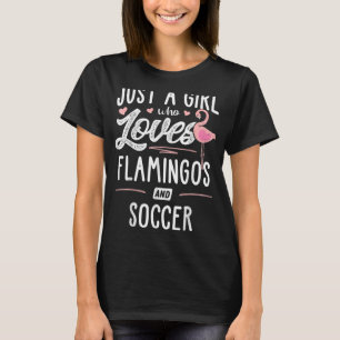 T-shirt Juste Une Fille Qui Aime Les Flamants roses Et Le