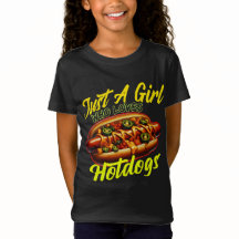 juste une fille qui aime les hotdogs