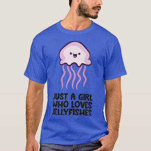 T-shirt Juste une fille qui aime les méduses
