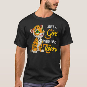 T-shirt Juste une fille qui aime les tigres 2022 Tigers Lo