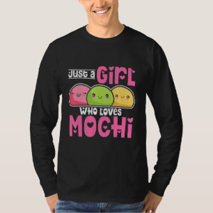 T-shirt Juste Une Fille Qui Aime Mochi