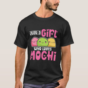 T-shirt Juste Une Fille Qui Aime Mochi