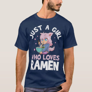 T-shirt Juste une fille qui aime Ramen660