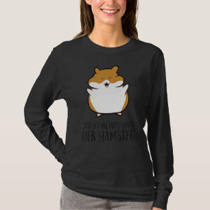 T-shirt Juste Une Fille Qui Aime Son Hamster