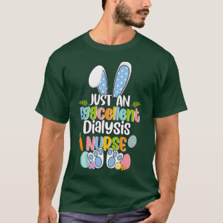 T-shirt Juste Une Infirmière De Dialyse Épouse Joyeuse Jou