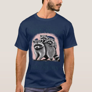 T-shirt Juste une mère sauvage élevant des enfants sauvage