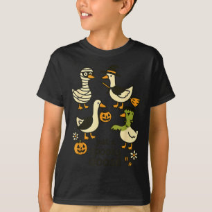 T-shirt Juste une oie effrayante drôle de dessin animé Hal