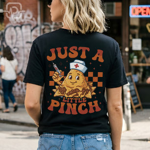 T-shirt Juste une petite pince Nacho Infirmière Cinco de M