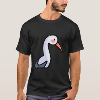 T-shirt Juste Vraiment Comme Les cigognes Ventilateur D'Ea