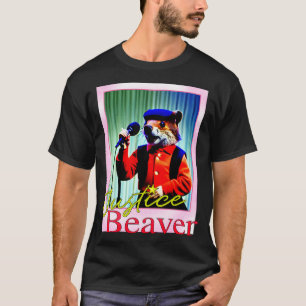 T-shirt Justice Beaver