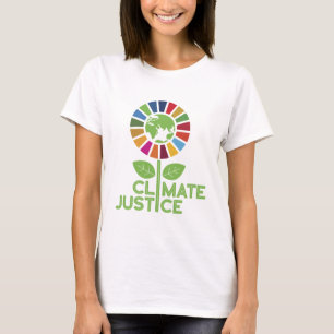 T-shirt Justice climatique Objectifs mondiaux de l'ONU 203