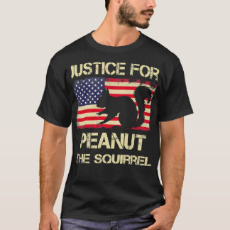 T-shirt Justice For Peanut The Squirrel Tee by el mehdi