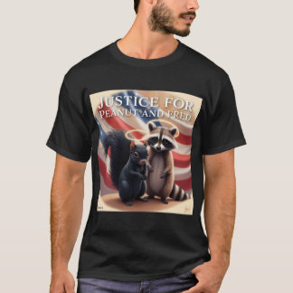 T-shirt Justice pour arachide et Fred