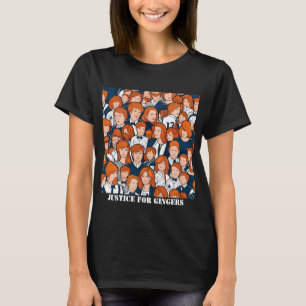 T-shirt Justice Pour Gingers