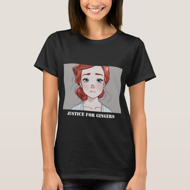 T-shirt Justice Pour Gingers (Devant)
